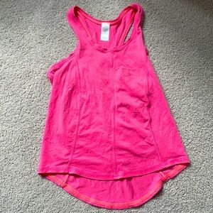 Ivivva pink & orange tank size 6
